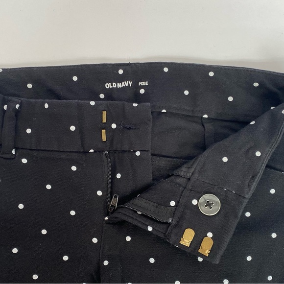 Old Navy | Polka Dot Pixie Ankle Pants | Size 0 Petite - Picture 3 of 4